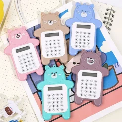 Máy Tính Mini Gấu Bỏ Túi Dễ Thương